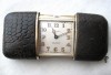 Movado Ermeto Chronometer with Snake Skin covered case and  Art Deco styling