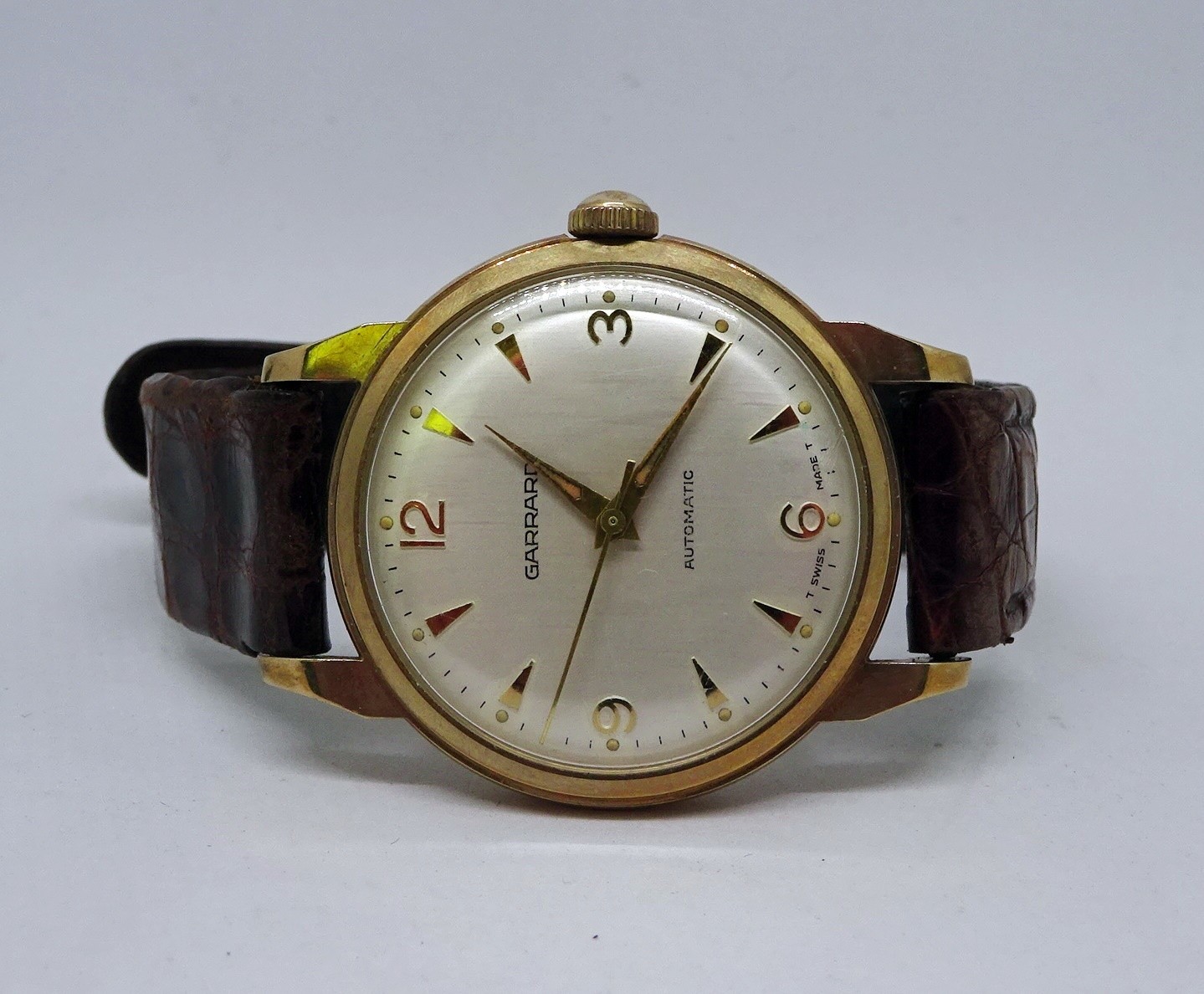 GARRARD Automatic 1966 9ct Gold Dress Watch