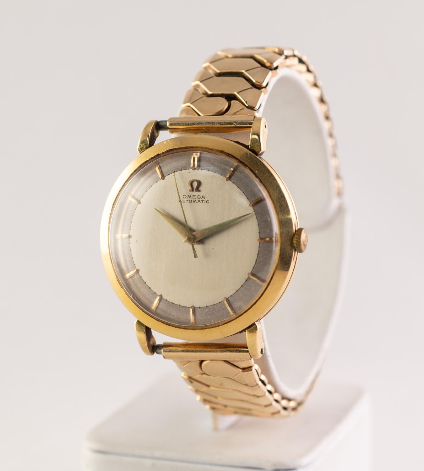 Omega Gents Automatic 1954 18ct Gold Cased Wristwatch