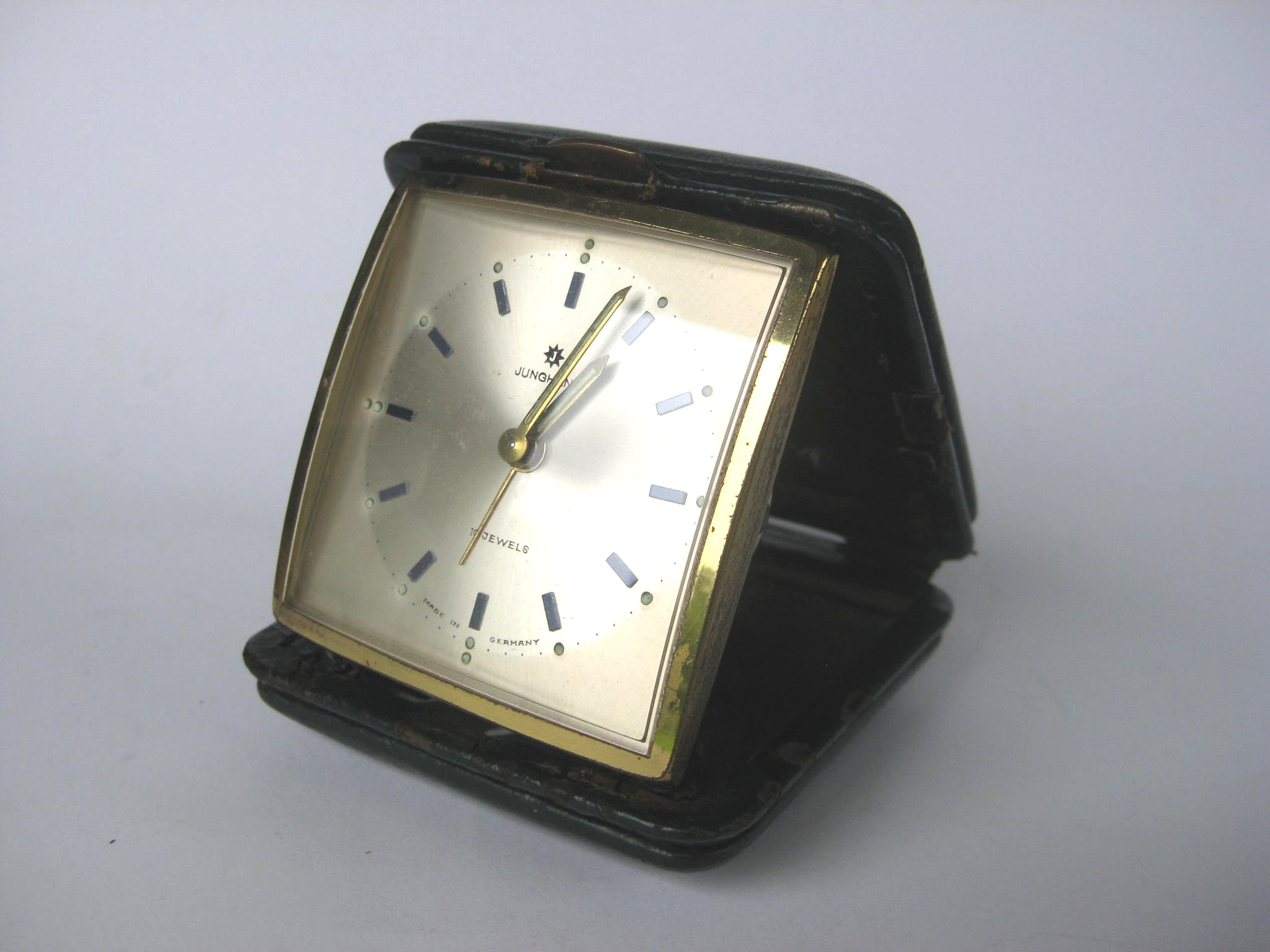Clocks - VINTAGE Junghans 1960s Bedside Mechanical Alarm Clock